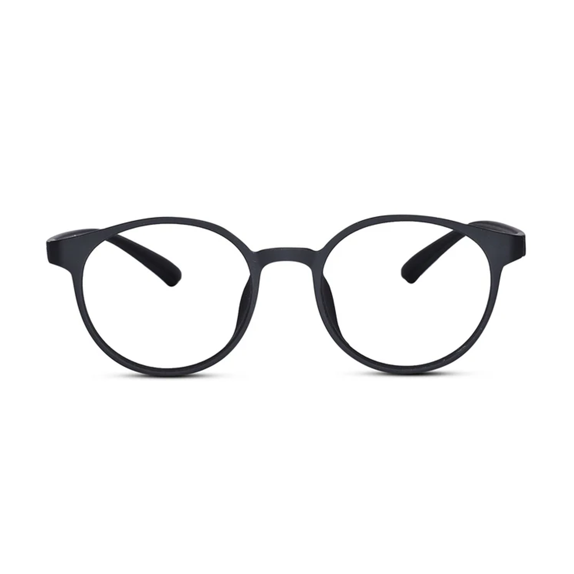 Matt Black Round Progressive Reading Glasses for Men & Women