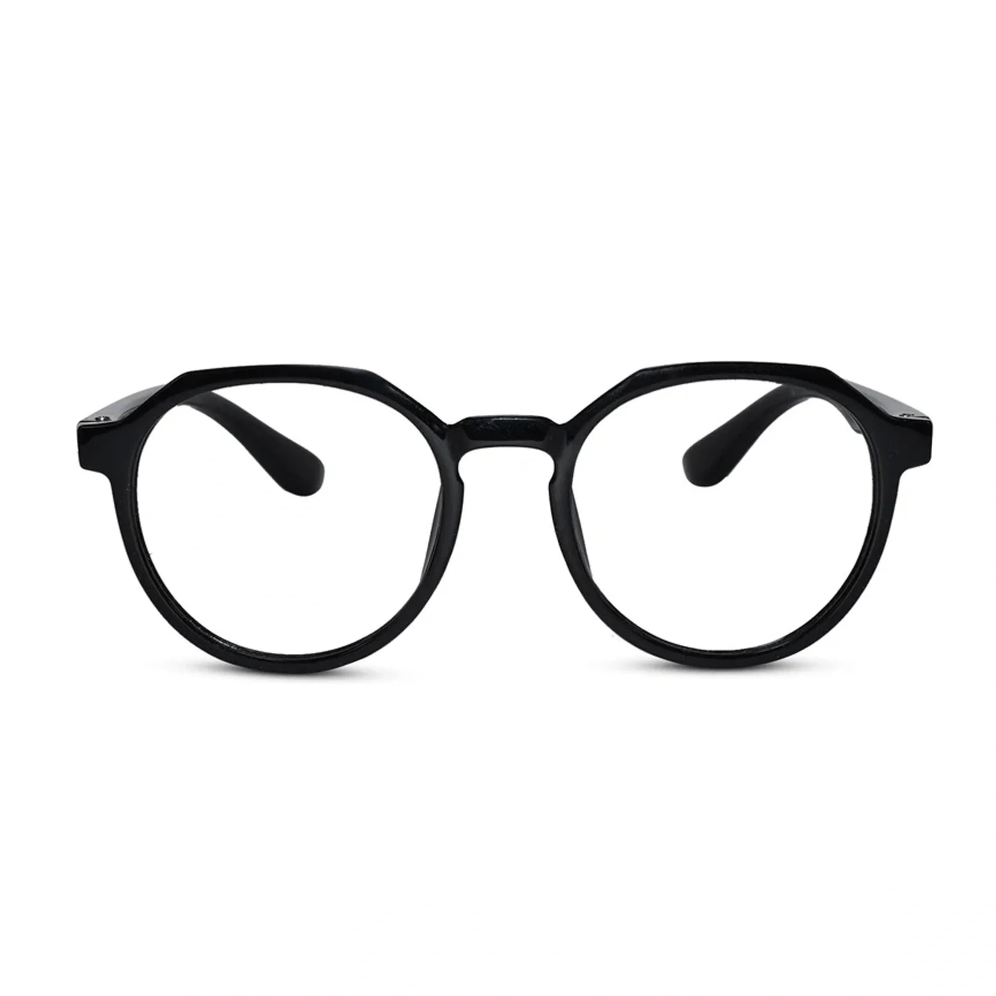 Hexagonal Shape Black Color Eyeglasses For Kids