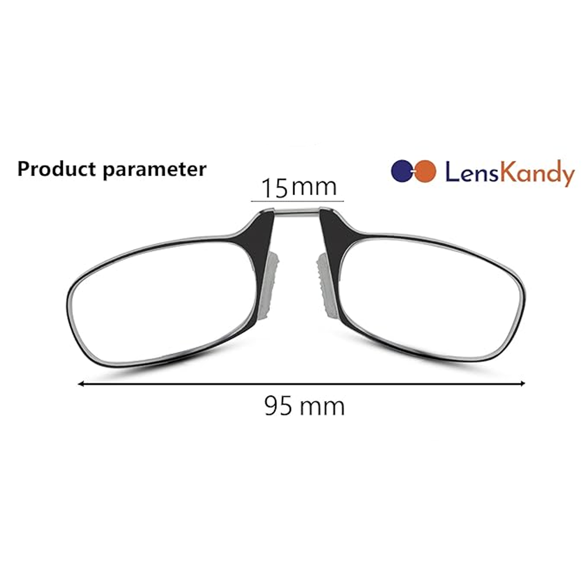 Nose Clip Reading Glasses For Men & Women