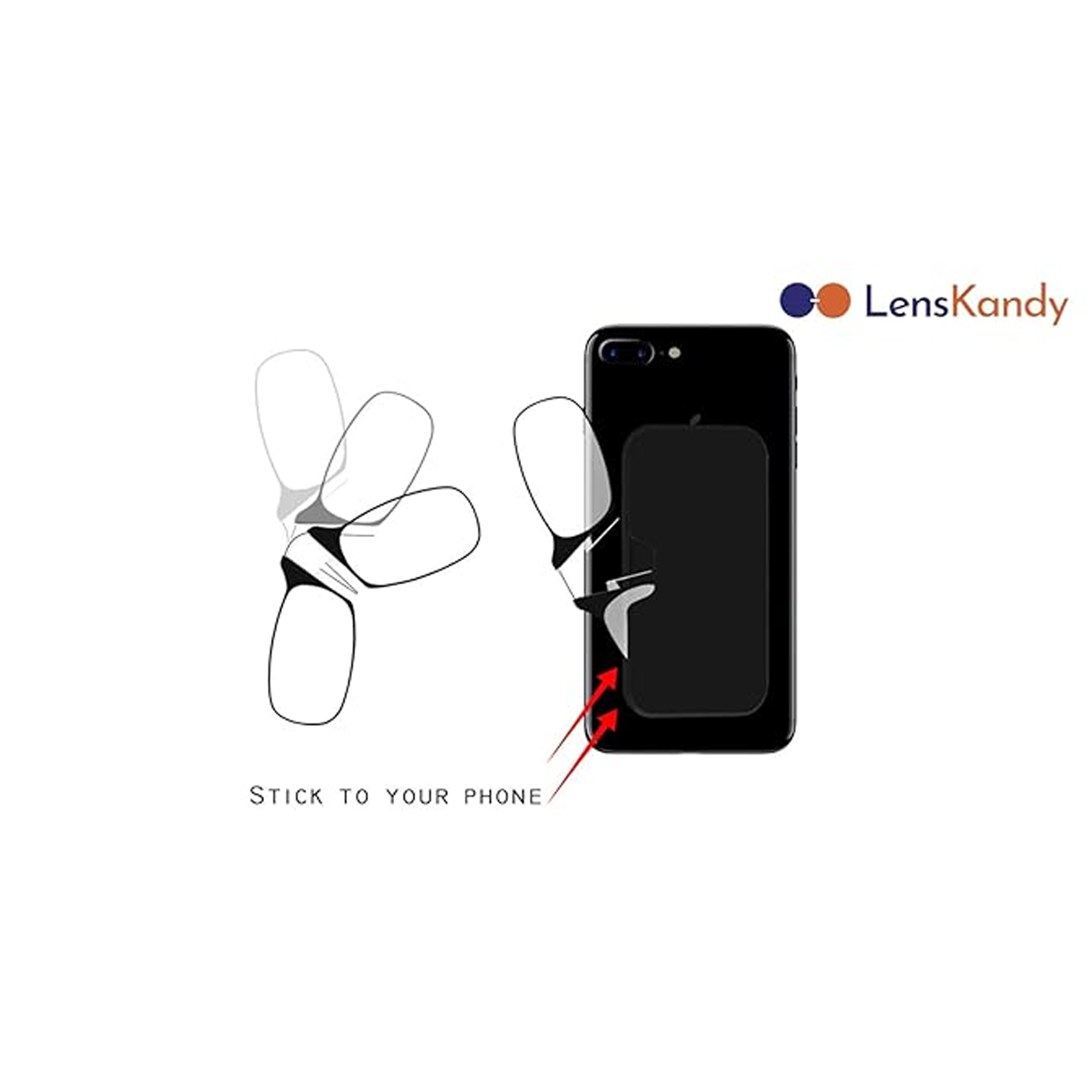 Nose Clip Reading Glasses For Men & Women