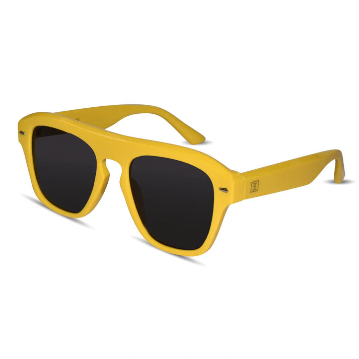 Yellow Rectangular Sunglasses For Men & Women