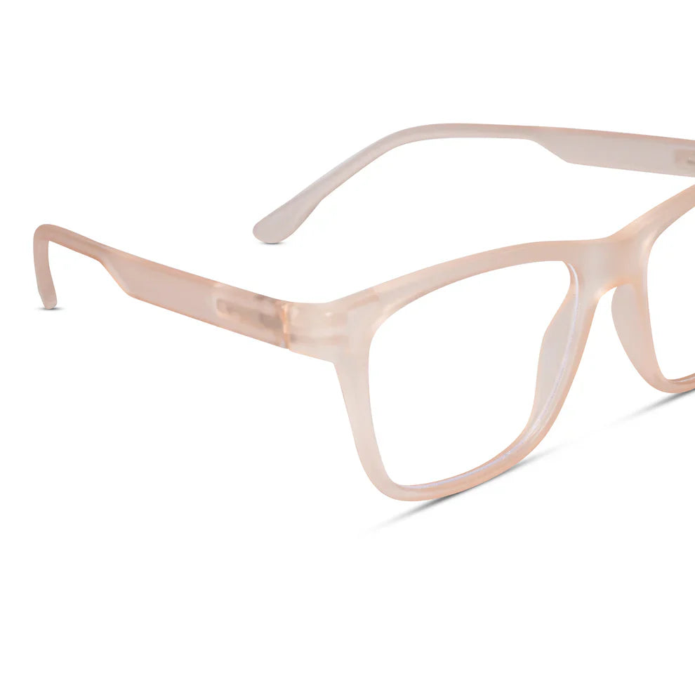 Matt Pink Power  Eyeglasses & Computer Glasses For Men & Women