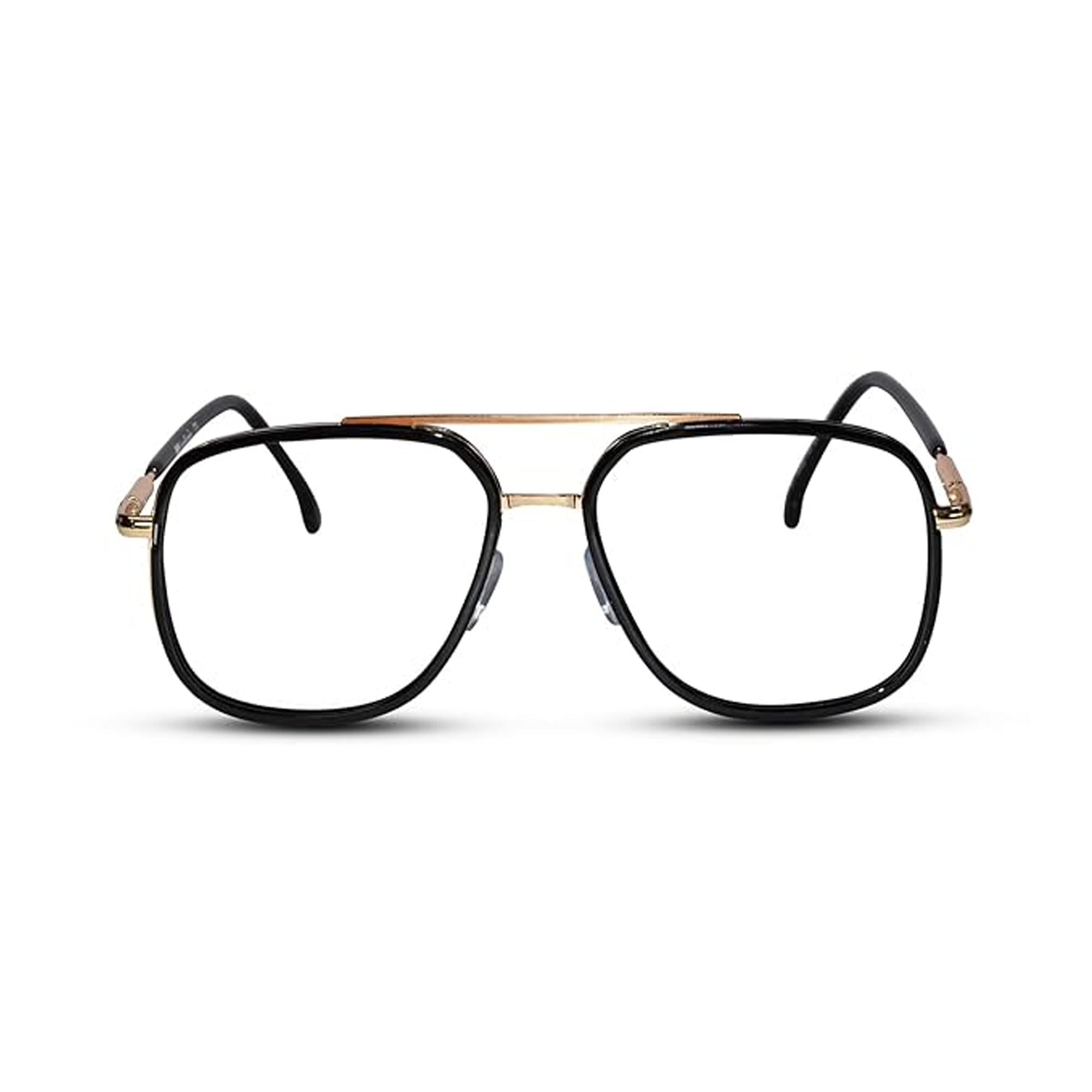 Golden-Black  Rectangular Progressive Reading Glasses For Men