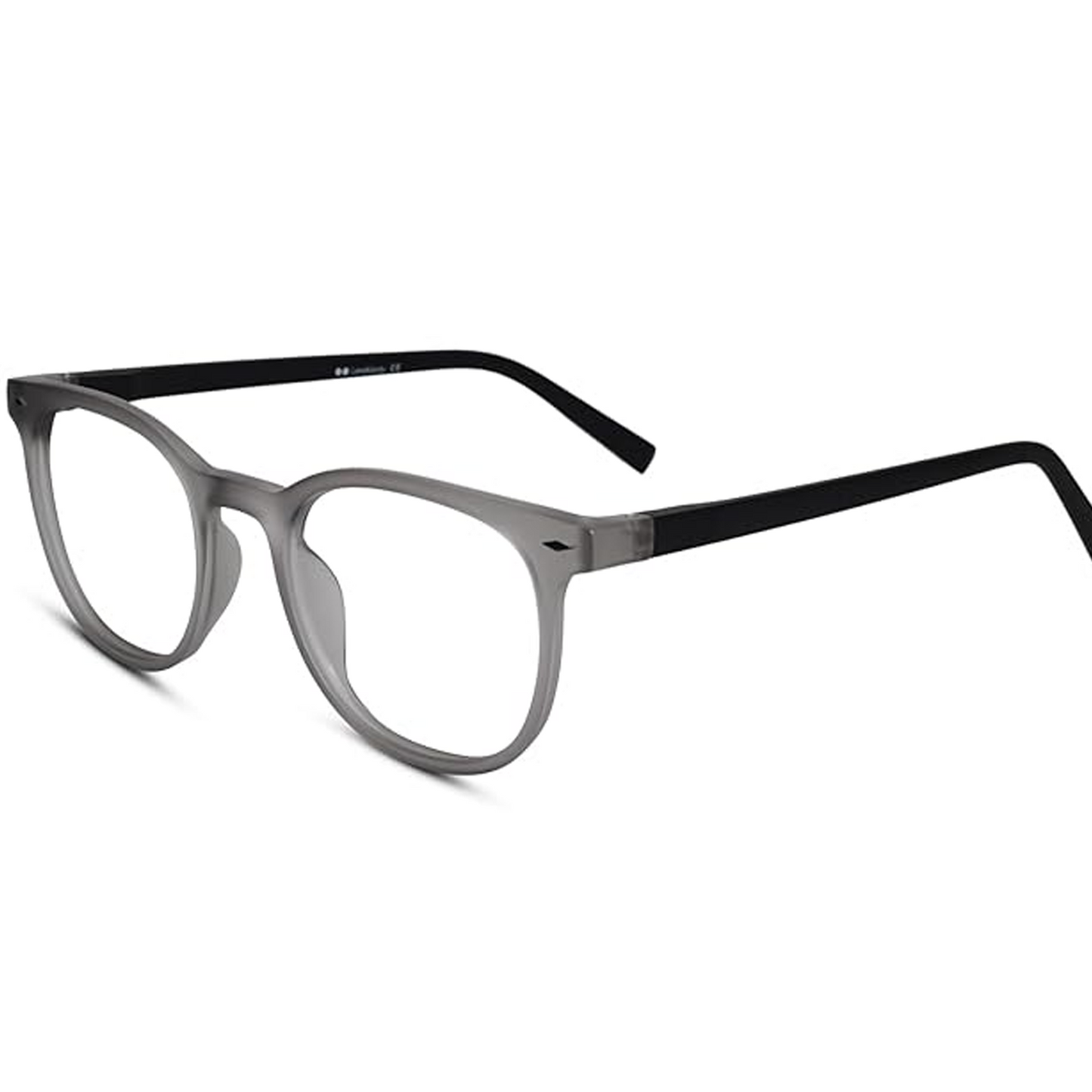 Rectangular Blue Cut Computer Glasses For Eye Protection | UV Protection Zero Power, Antiglare & Blue Light Filter Glasses | Men & Women | Medium | 04