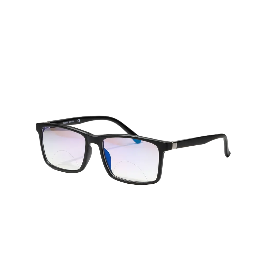 Bi-Focal Brown Tint full Frame Flexible One Power Reading Glasses(1BFRG1)