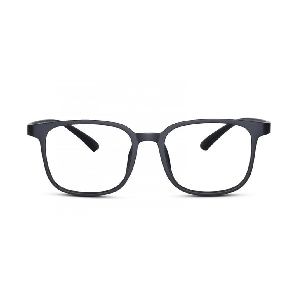 Matt Black Rectangular Bi-Focal Reading Glasses for Men & Women