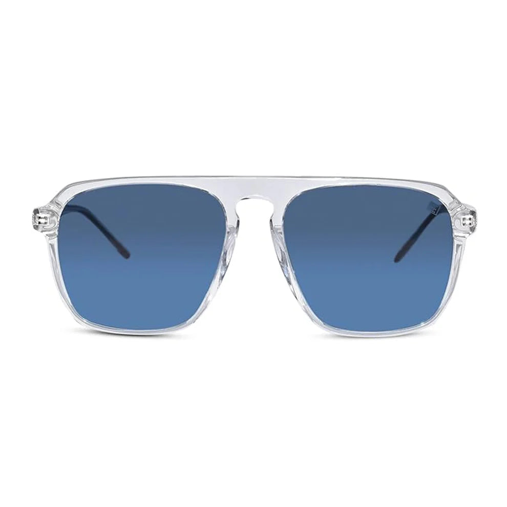 Luxury Transparent Rectangular sunglass For Men
