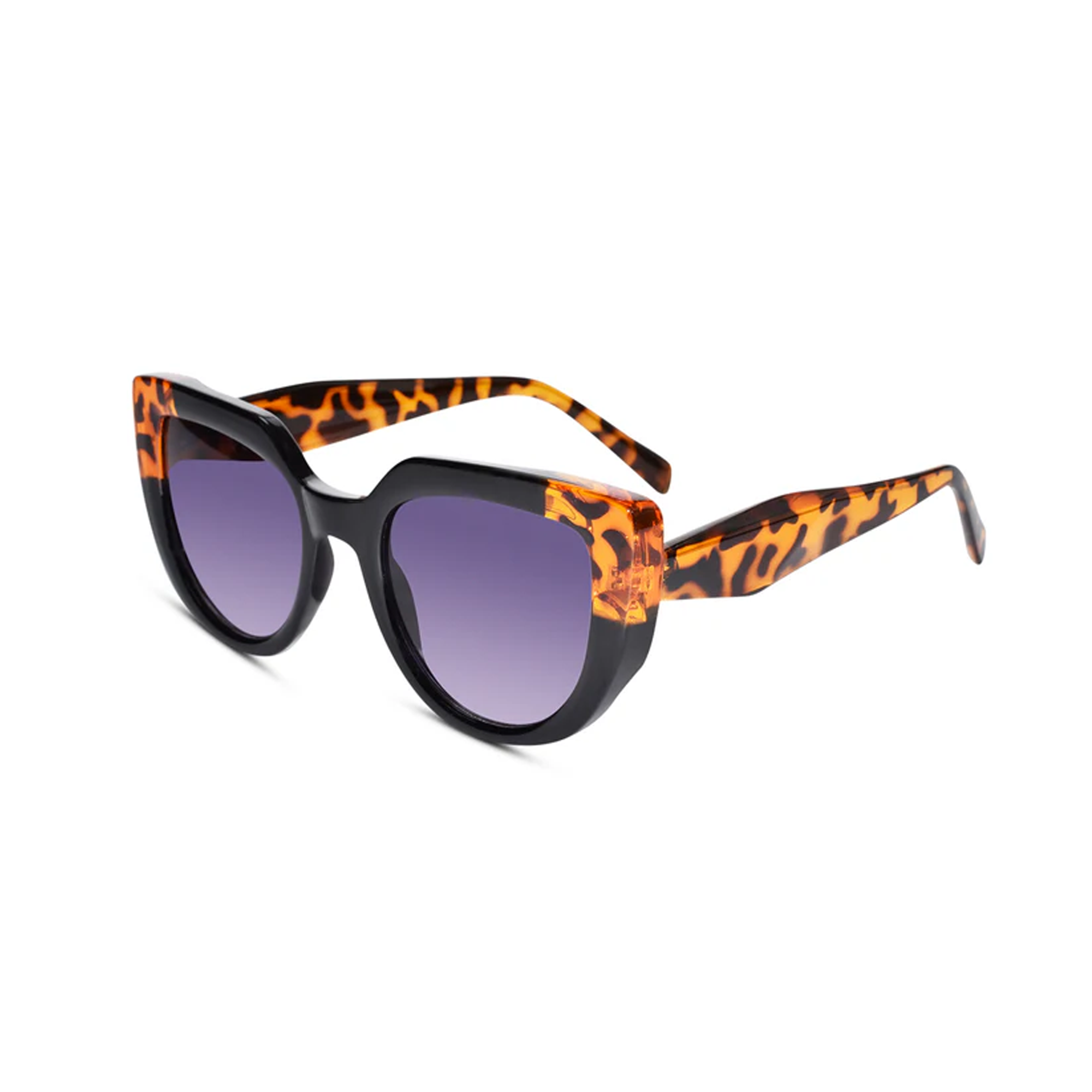 Animal Print Cat Eye Sunglasses For Women