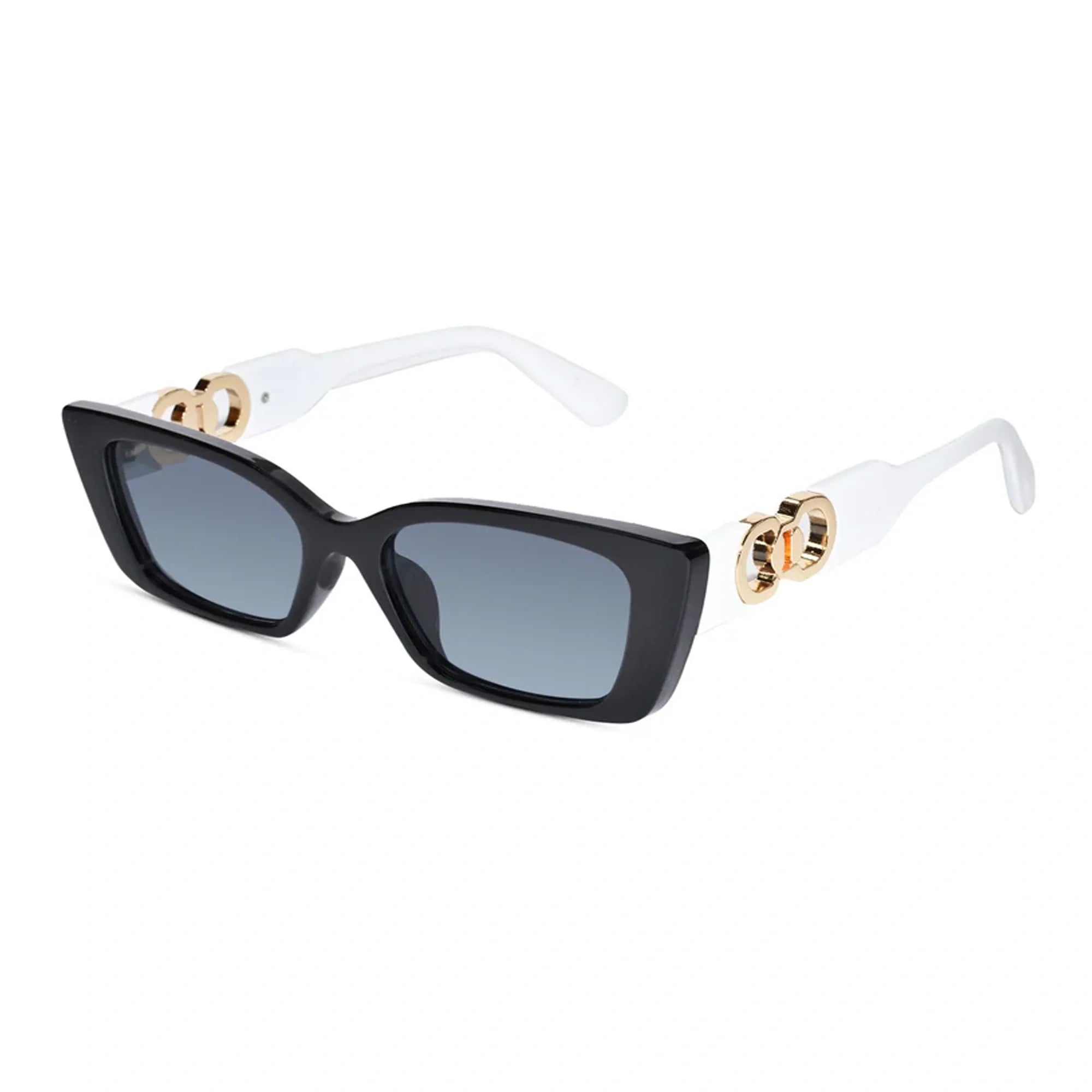 White Designer Cat Eye Sunglasses For Women