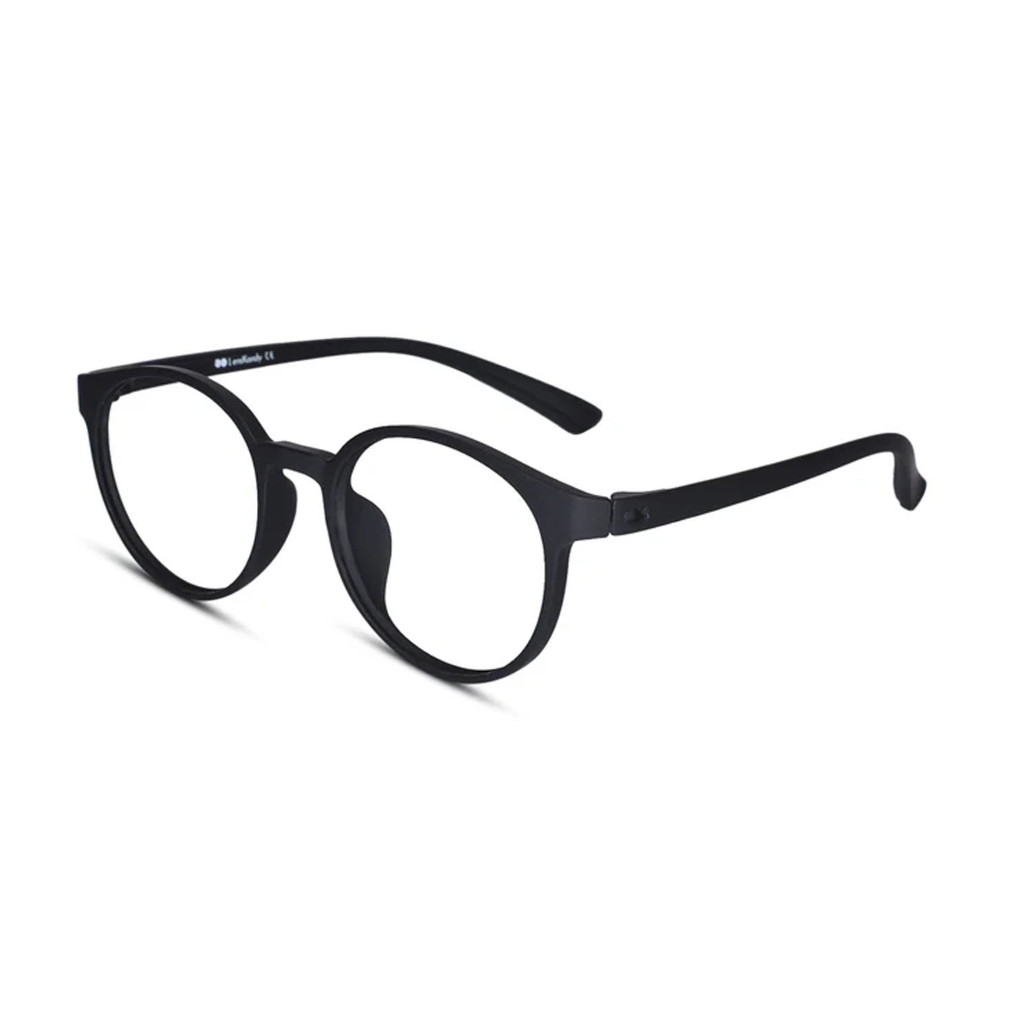 Matt Black Round Bi-Focal Reading Glasses for Men & Women