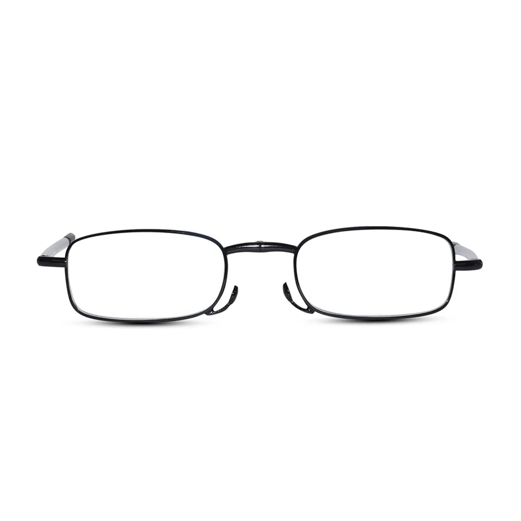Grey Full Frame Foldable Rectangle Reading Glasses