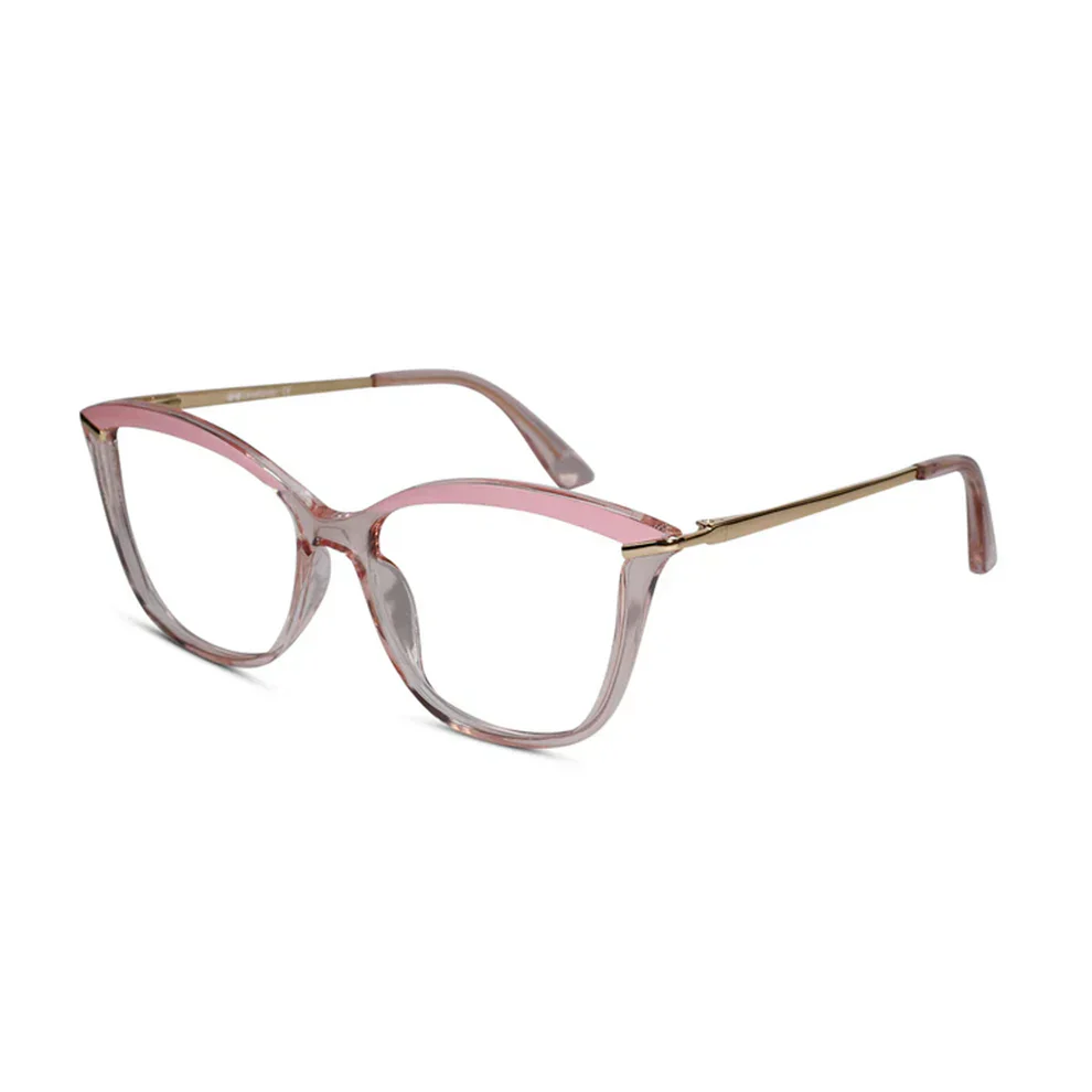 Pink Cateye Power Eyeglasses & Computer Glasses For Women