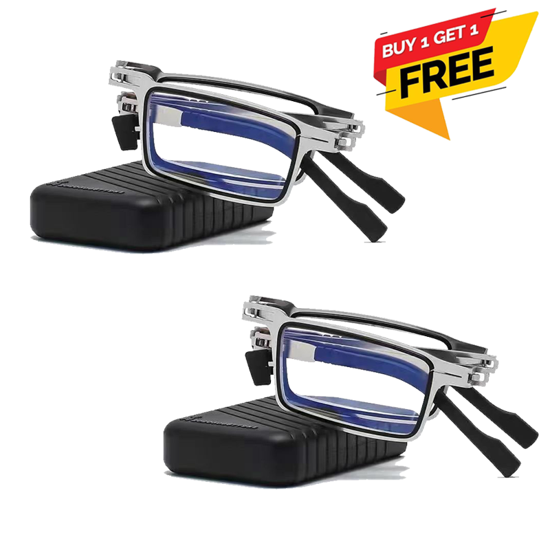 Metal Foldable One Power Intelligent Zoom Glasses (MFRG1)