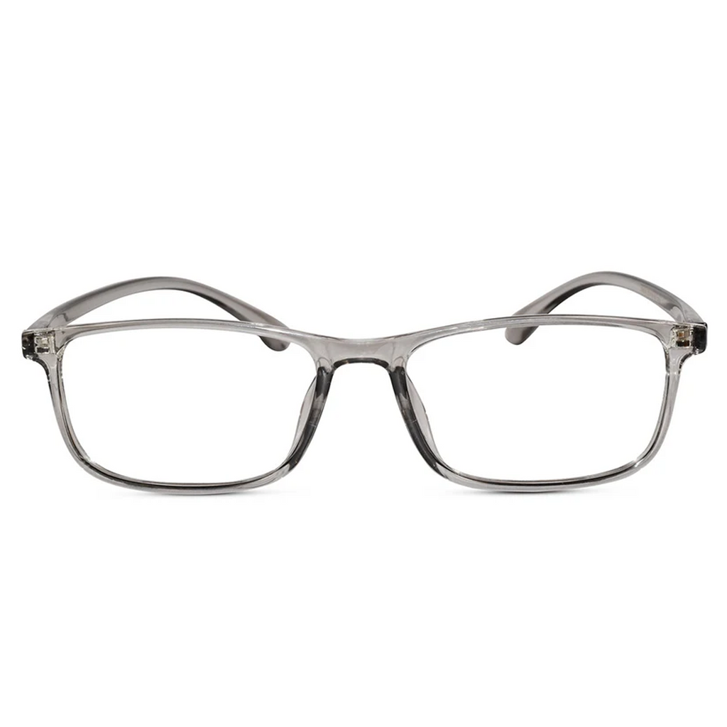 Charcoal Grey Full Rim Rectangular Reading Glasses