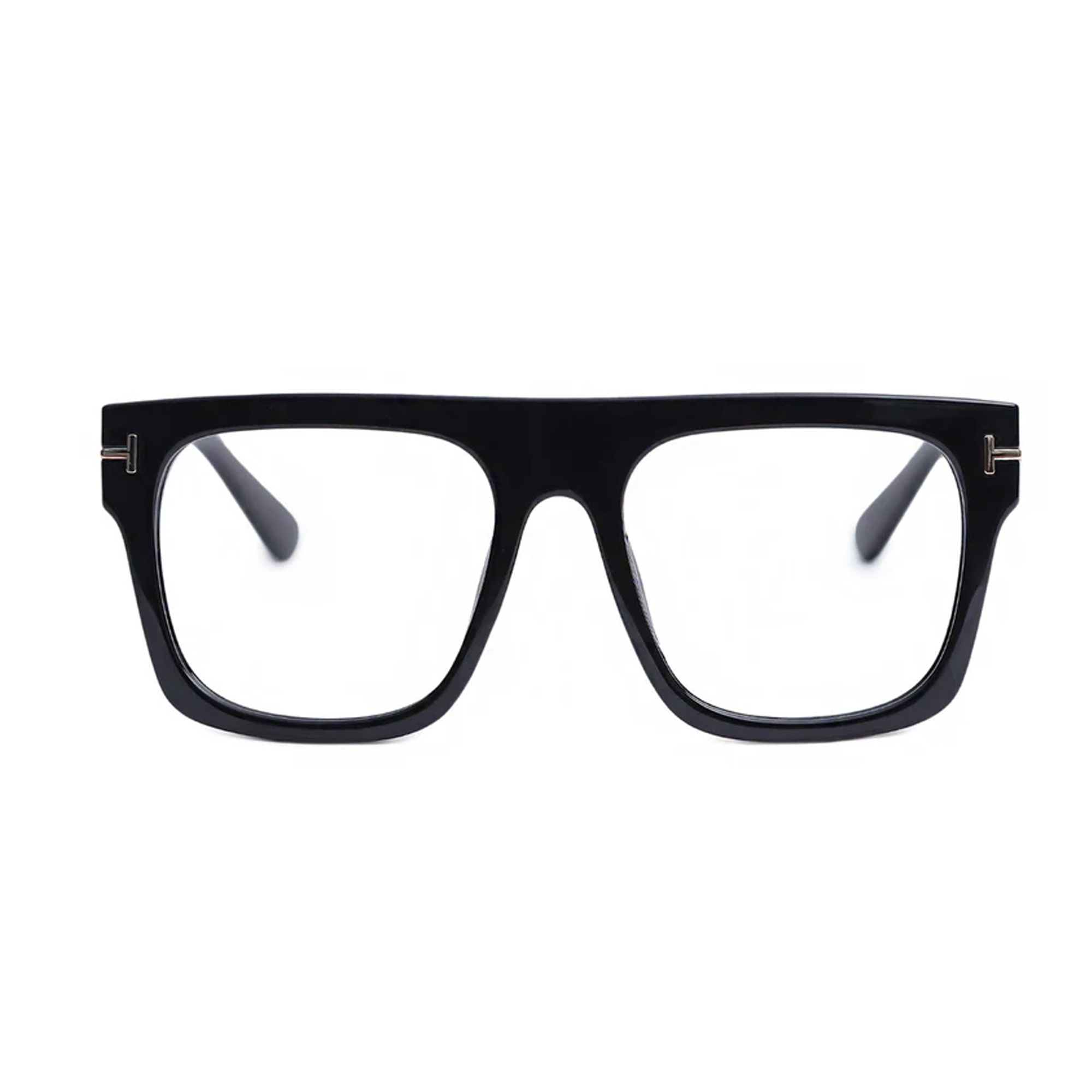 Bold Designer Wayfarer Black Full Rim Eyeglasses