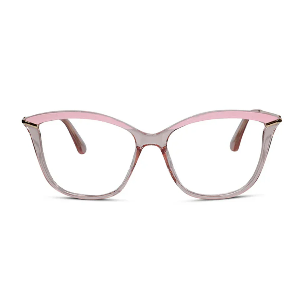 Pink Cateye Power Eyeglasses & Computer Glasses For Women