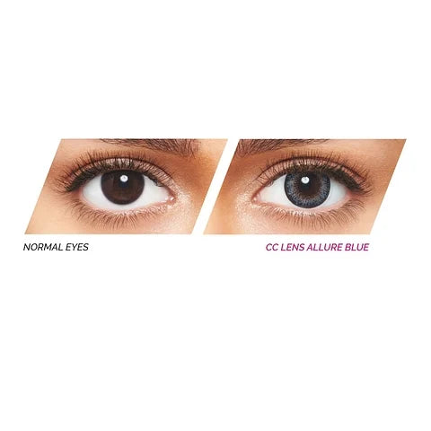 Freshlook FLCC OneDay ALLURE BLUE Color Contact Lens 10 Lens Box
