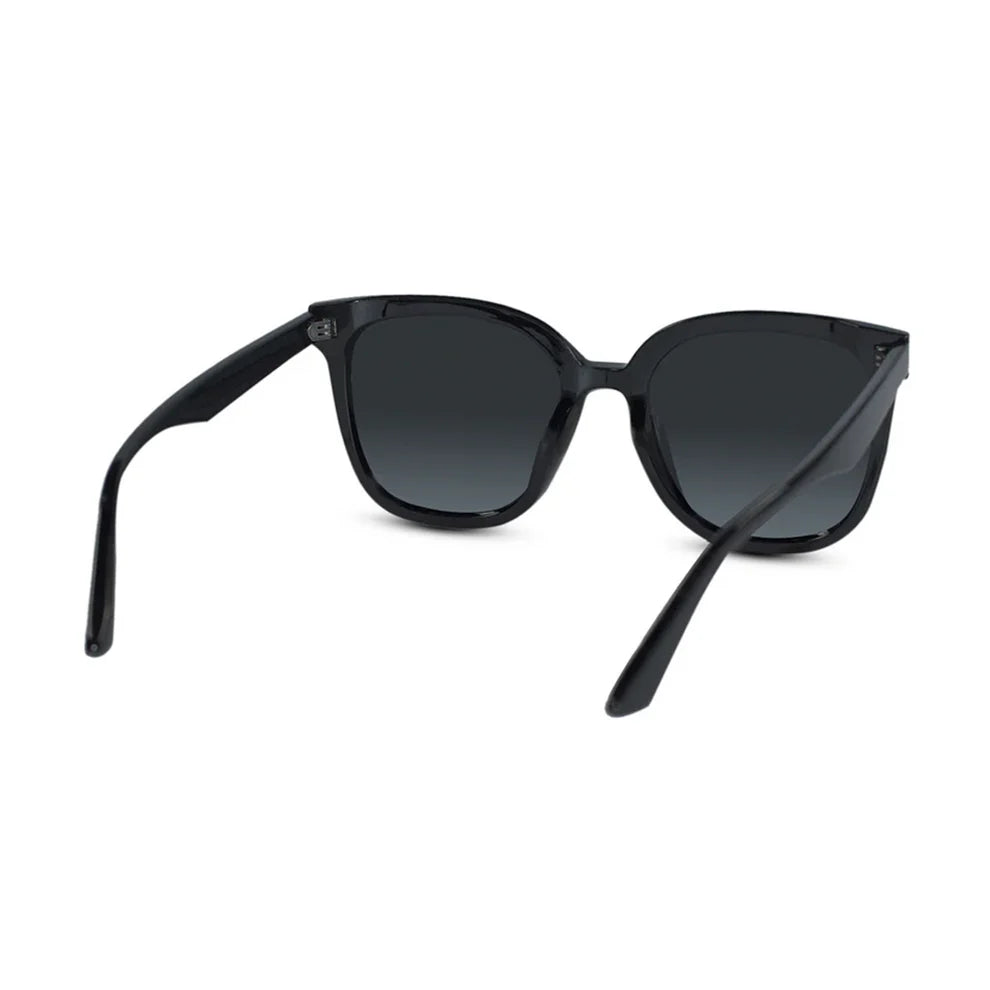 Oversize Black Cat eye Sunglasses For Women
