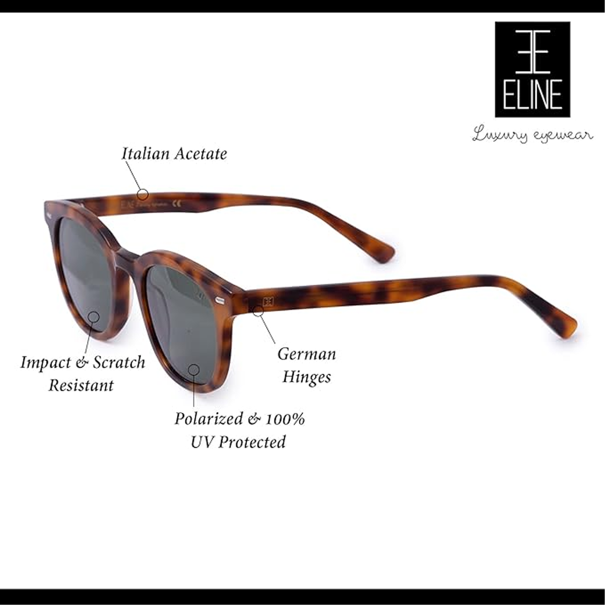 Luxury Animal Print sunglass  Wayfarer Shape  For Men & Women