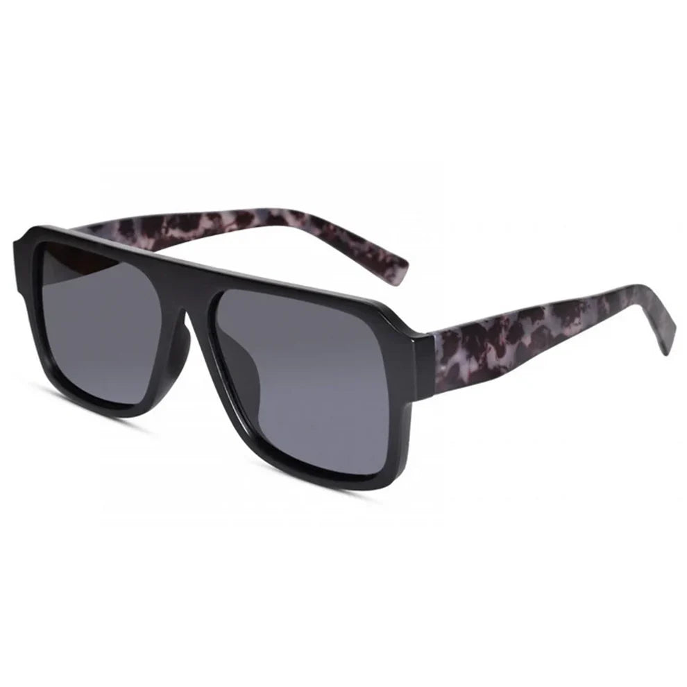 Rectangular  Black Sunglasses  For Men and Women