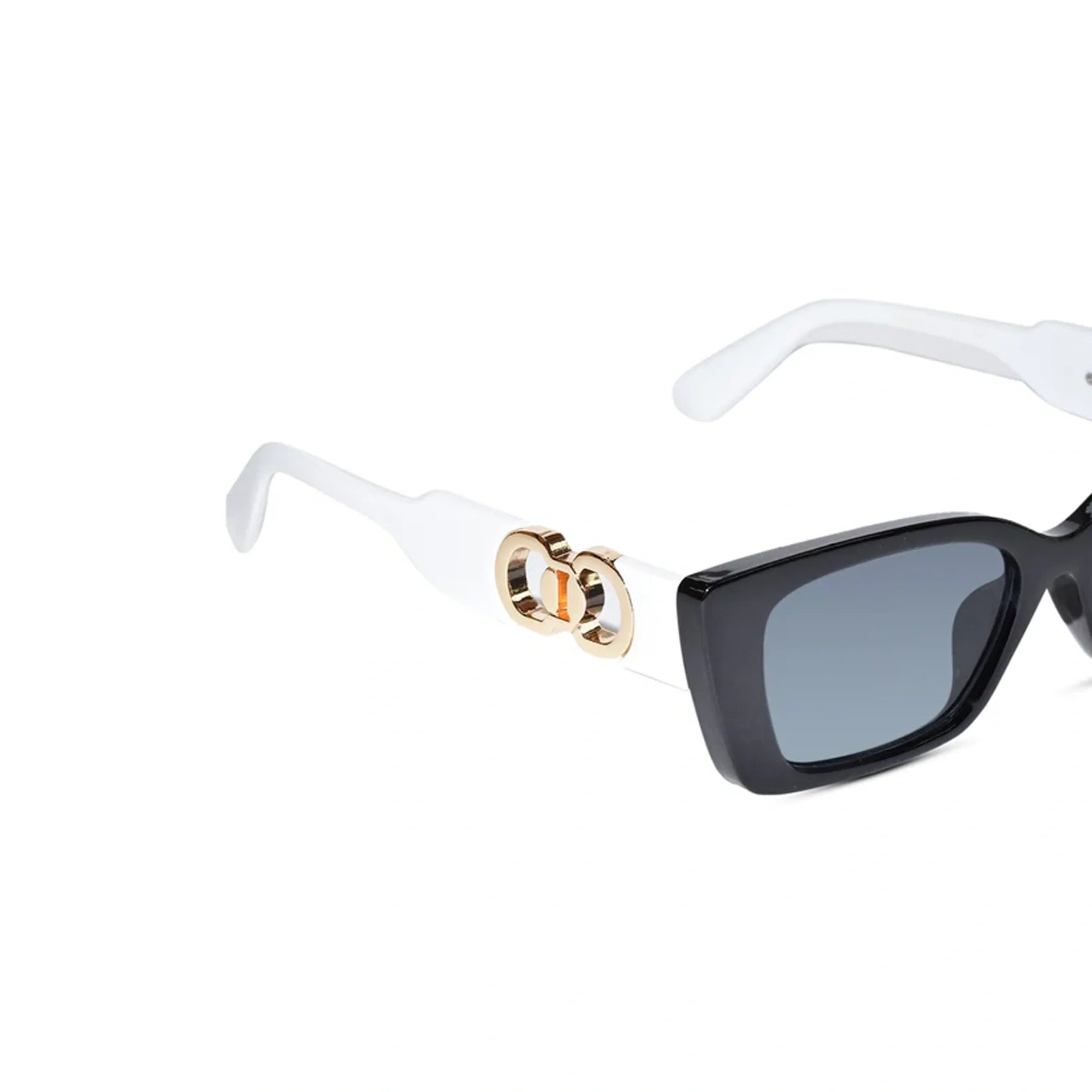 White Designer Cat Eye Sunglasses For Women