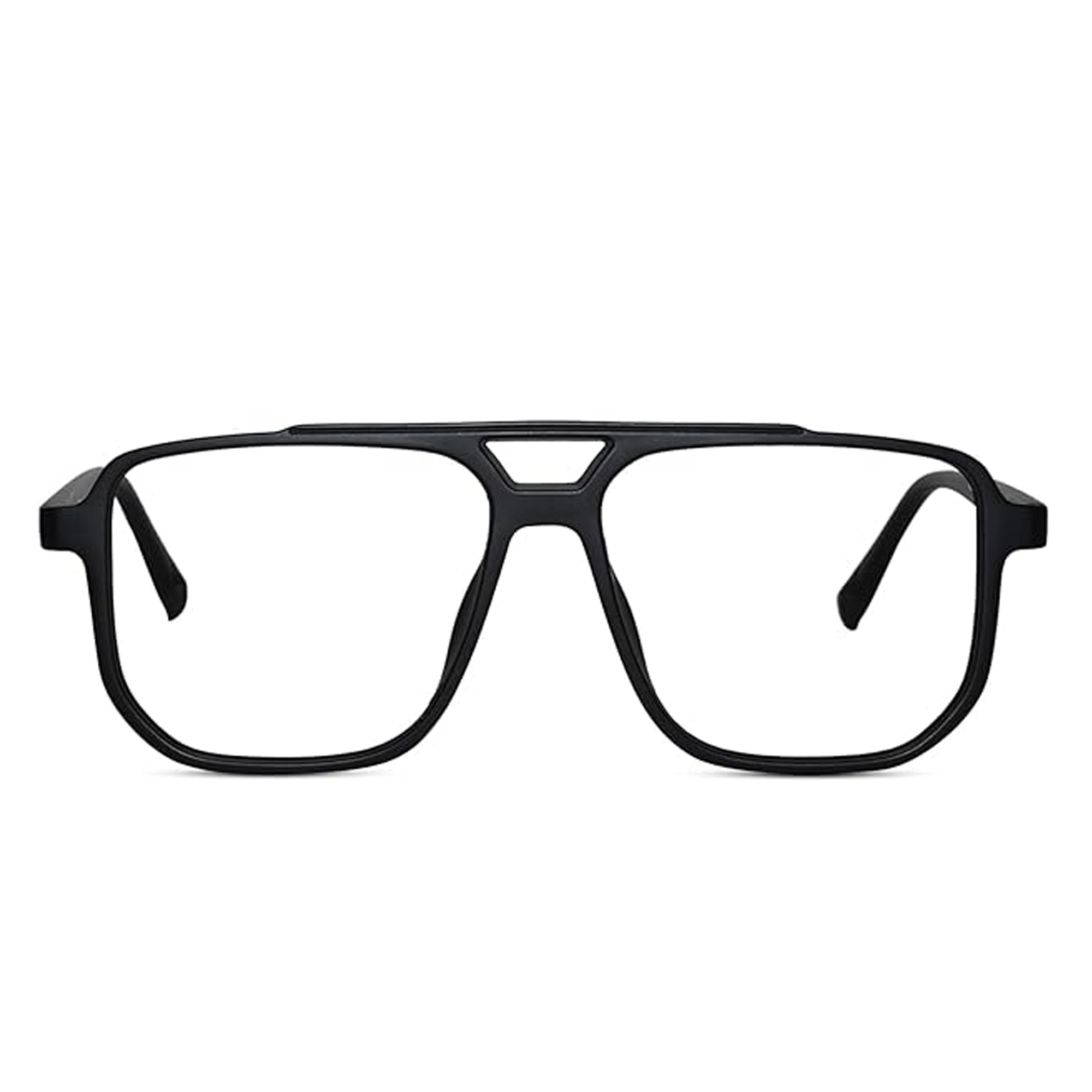Blue Cut  Photochromic Lens with Anti Glare and  Rectangular Men