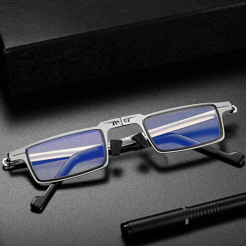 Metal Foldable One Power Intelligent Zoom Glasses (1MFRG1)