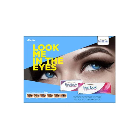 Freshlook Colorblends Brilliant Blue Color Lenses 2 Lens per Box