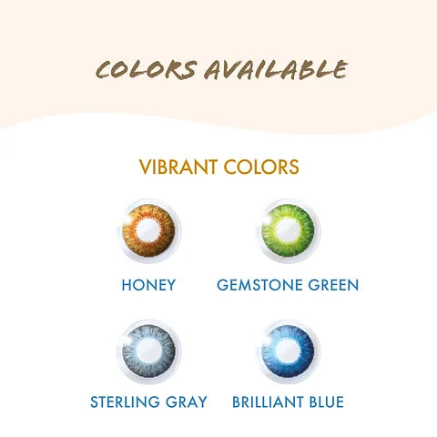 Air Optix Colors Contact Lens Blue Powered 2 Lens Box