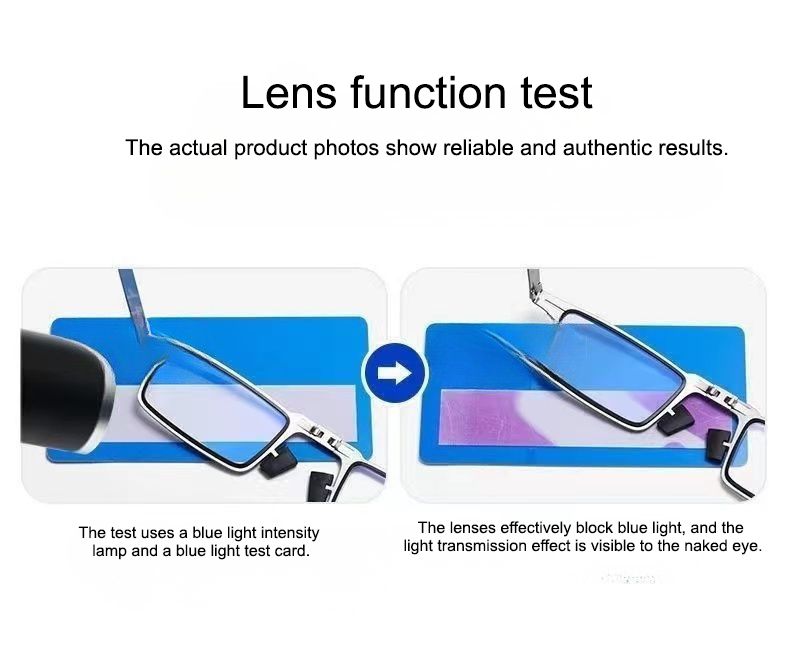 Metal Foldable One Power Intelligent Zoom Glasses (1MFRG1)