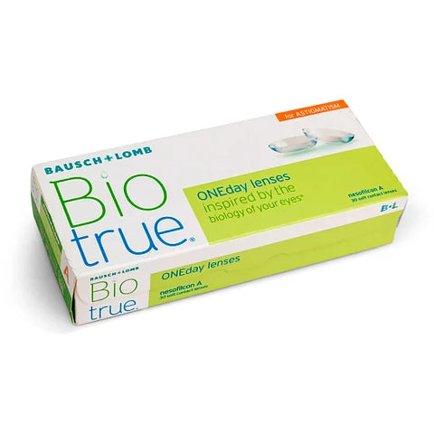BAUSCH LOMB BIO TRUE contact lens one day 