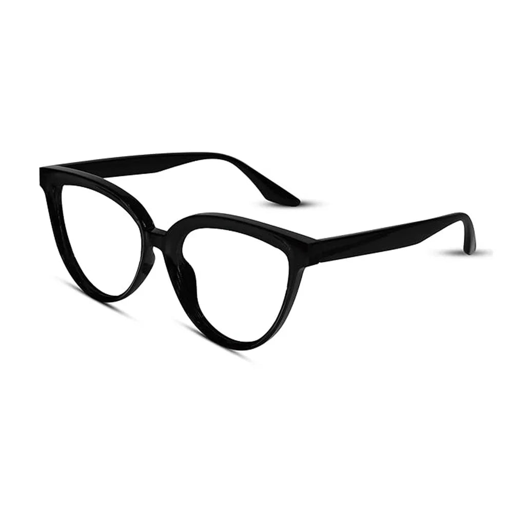 Black Cat eye Computer Power eye glasses For Women