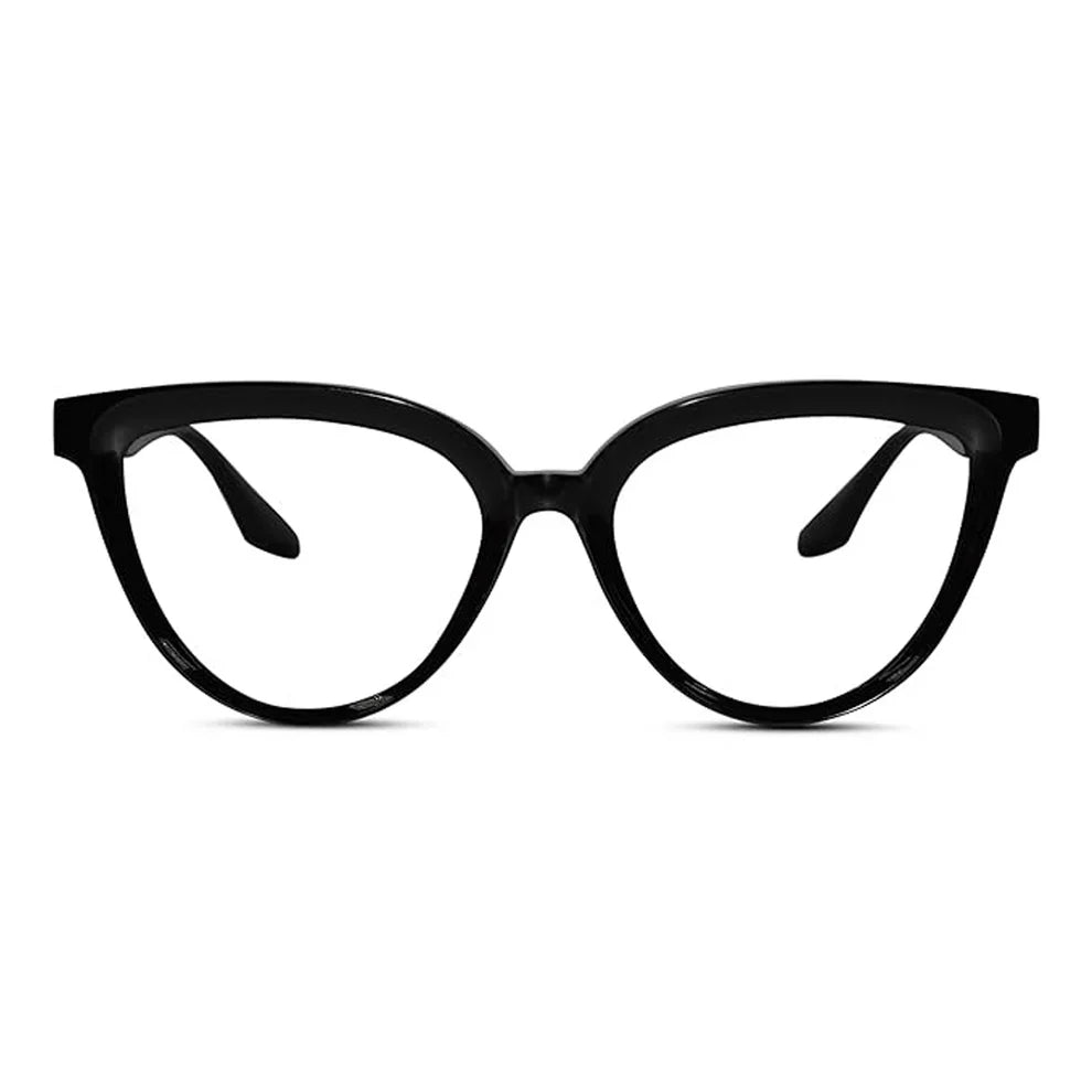 Black Cat eye Computer Power eye glasses For Women