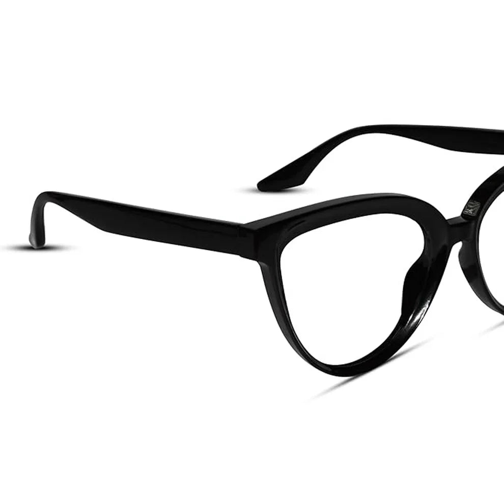 Black Cat eye Computer Power eye glasses For Women