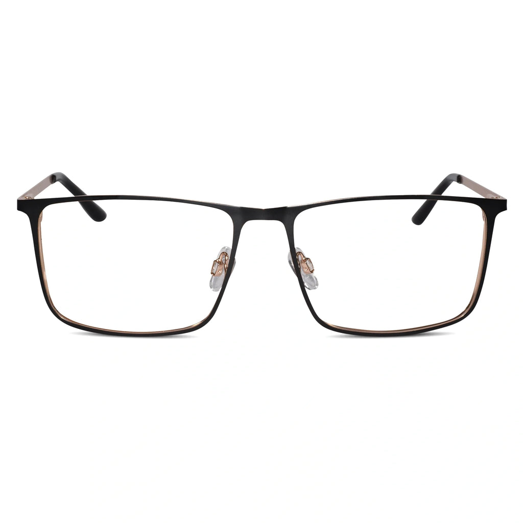 Gold Black Eyeglasses & Computer Glasses For Men