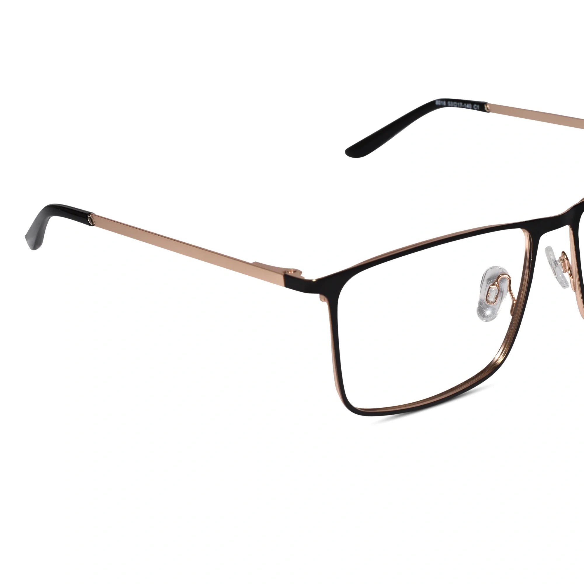 Gold Black Eyeglasses & Computer Glasses For Men