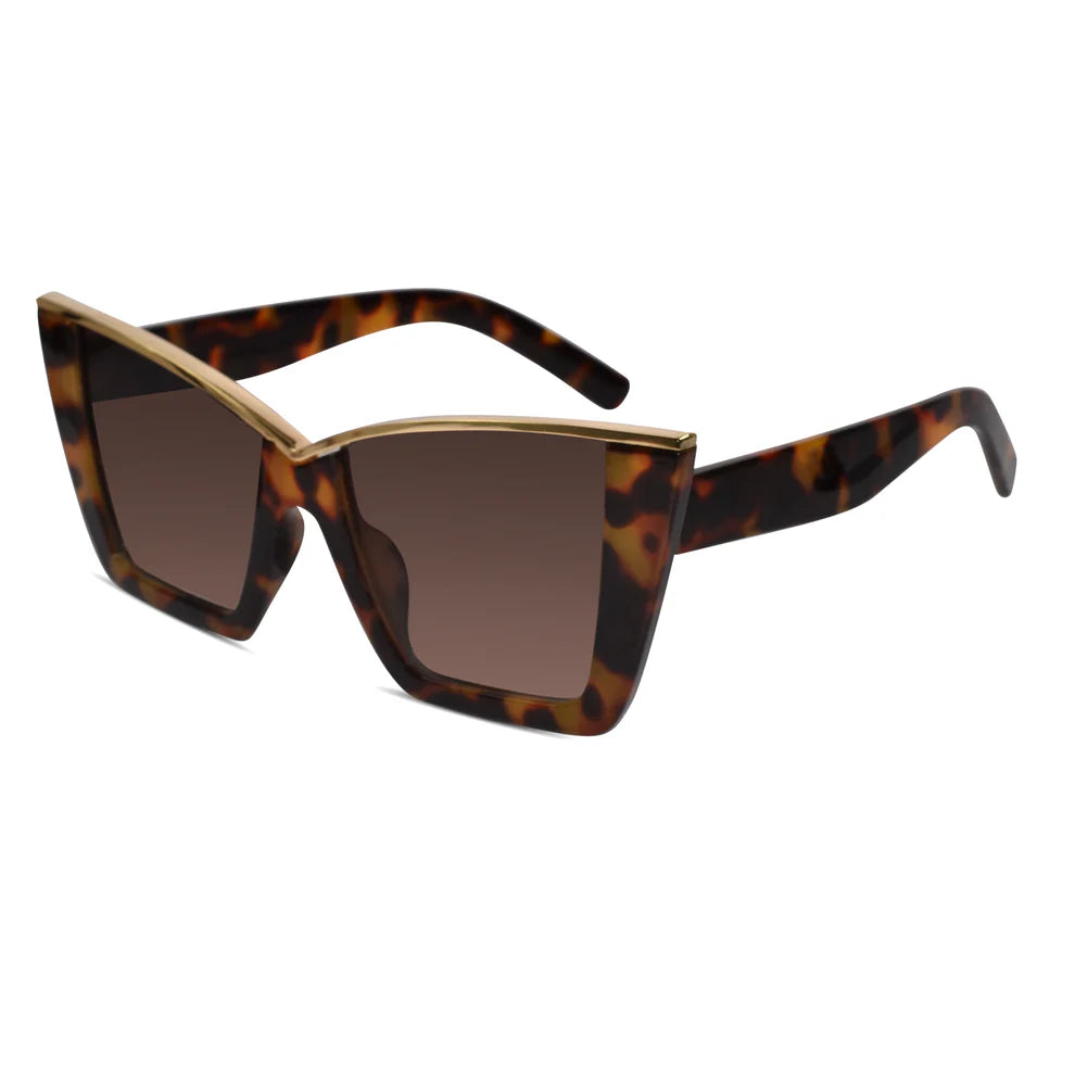 Animal Oversize Cat eye Sunglasses For women