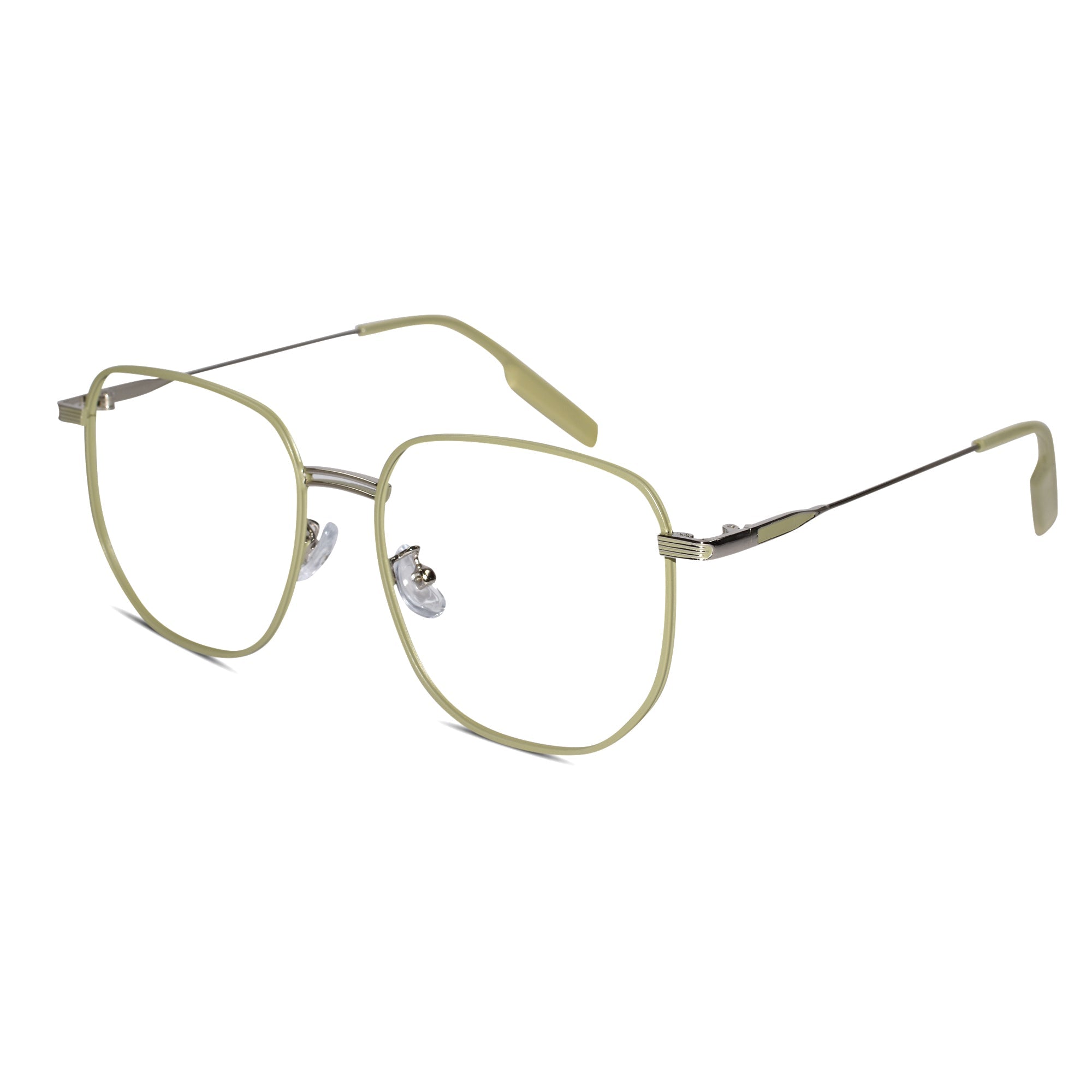 Green Oversize Eyeglasses For Women