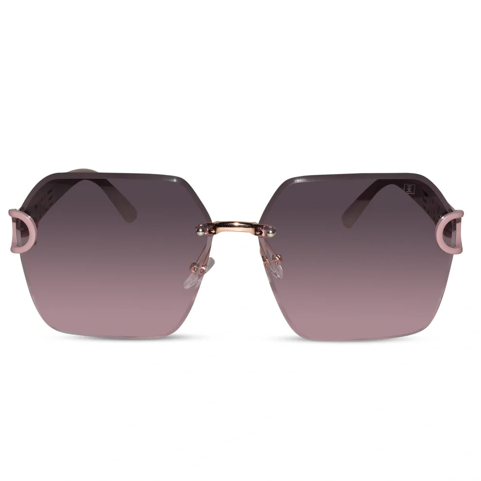 Oversize Black Cat eye Sunglasses For Women