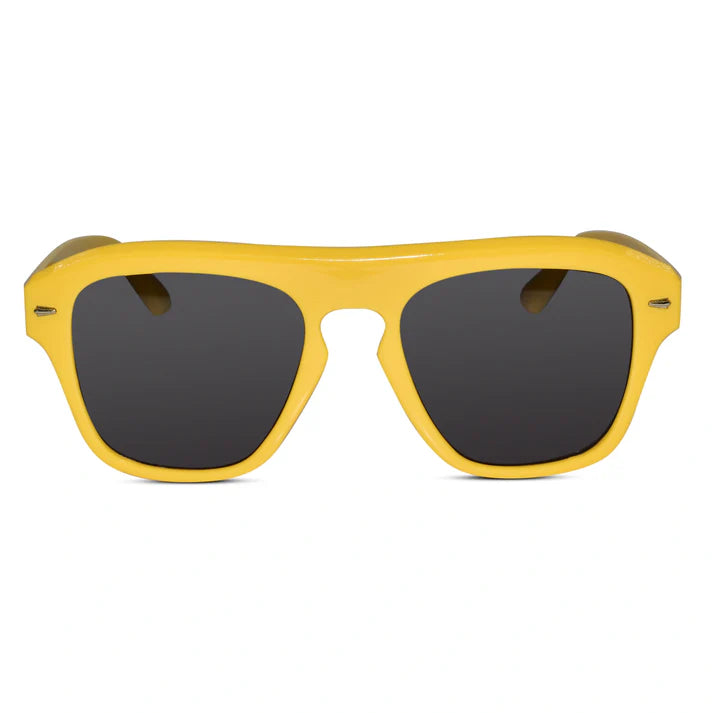 Yellow Rectangular Sunglasses For Men & Women