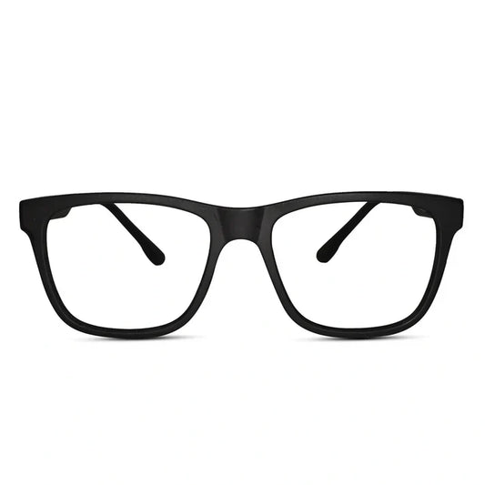 Matt Black Eyeglasses & Computer Glasses For Men & Women