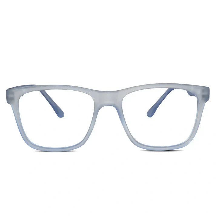 Matt Blue Power  Eyeglasses & Computer Glasses For Men & Women