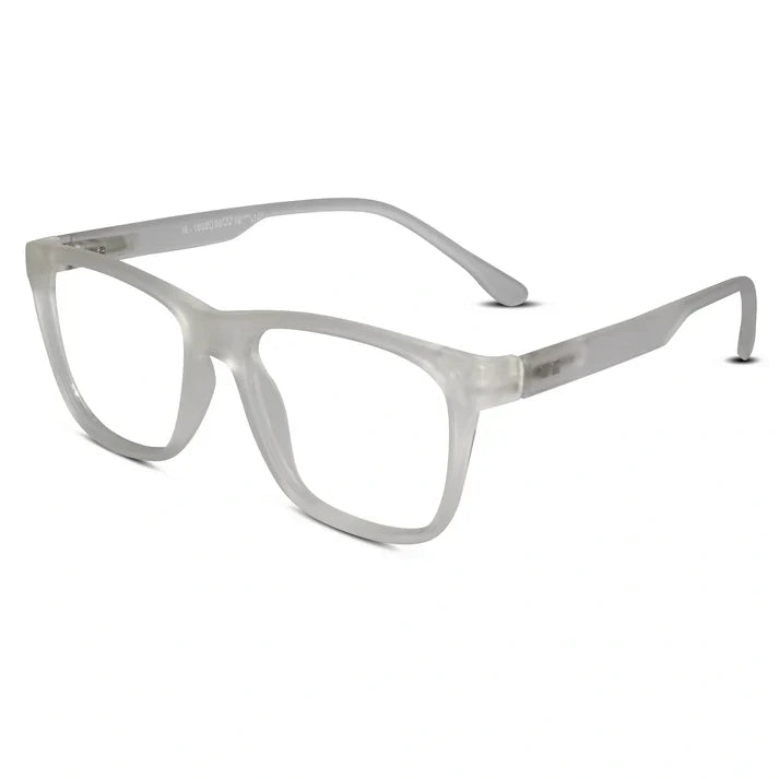 Matt Transparent  Power Eyeglasses & Computer Glasses For Men & Women