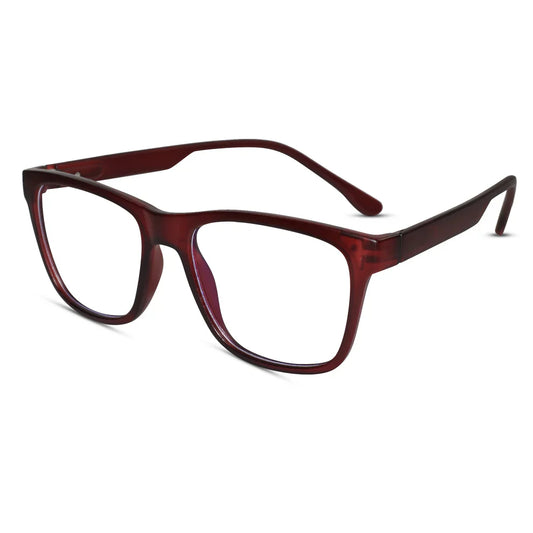 Matt Red  Eyeglasses & Computer Glasses For Men & Women