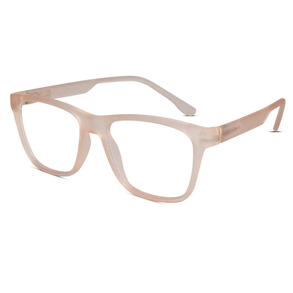 Matt Pink Power  Eyeglasses & Computer Glasses For Men & Women