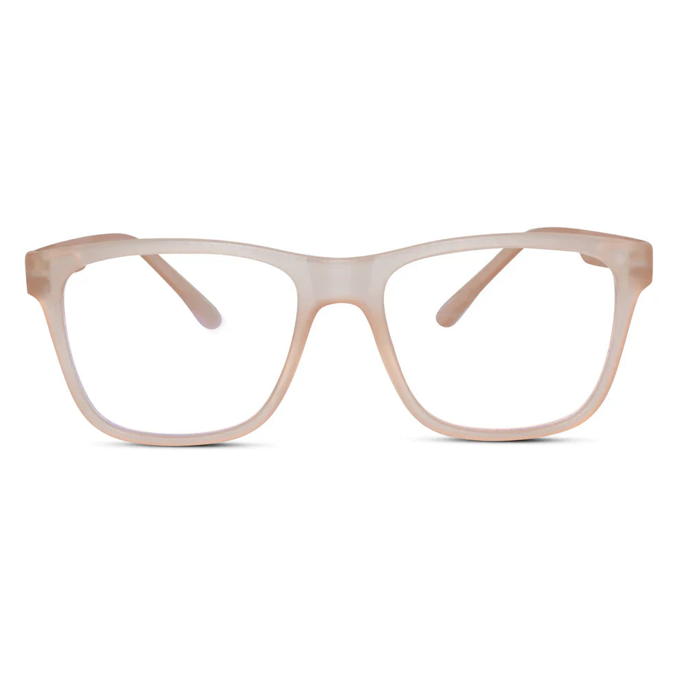 Matt Pink Power  Eyeglasses & Computer Glasses For Men & Women