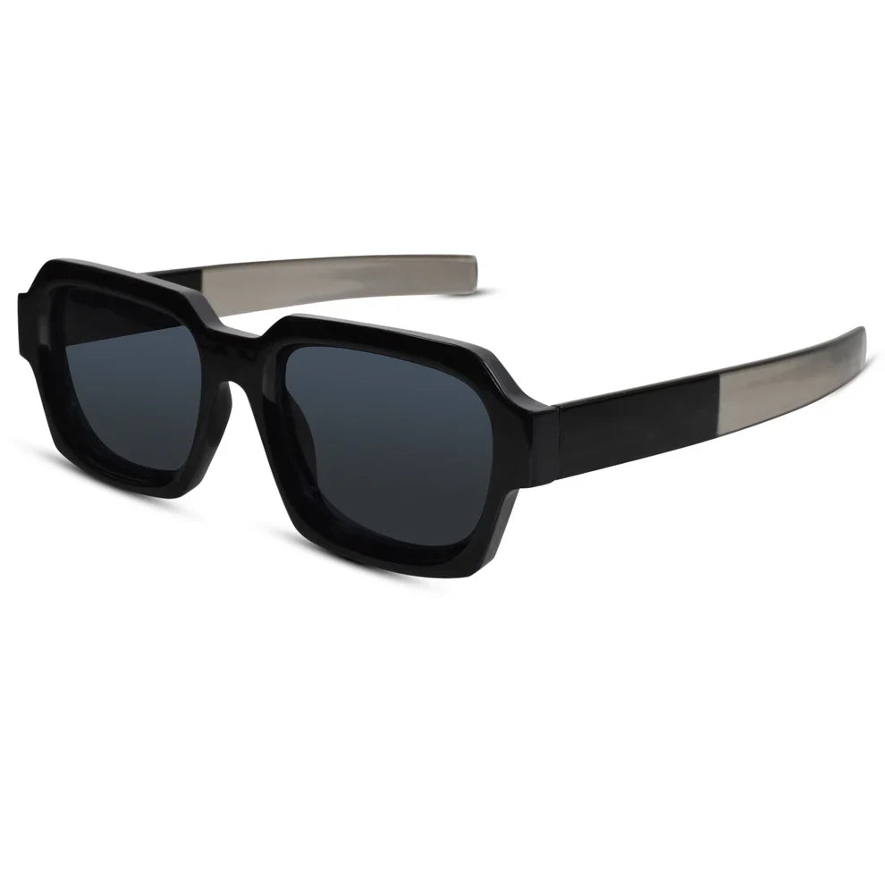 RETRO Black Tint Square Sunglasses