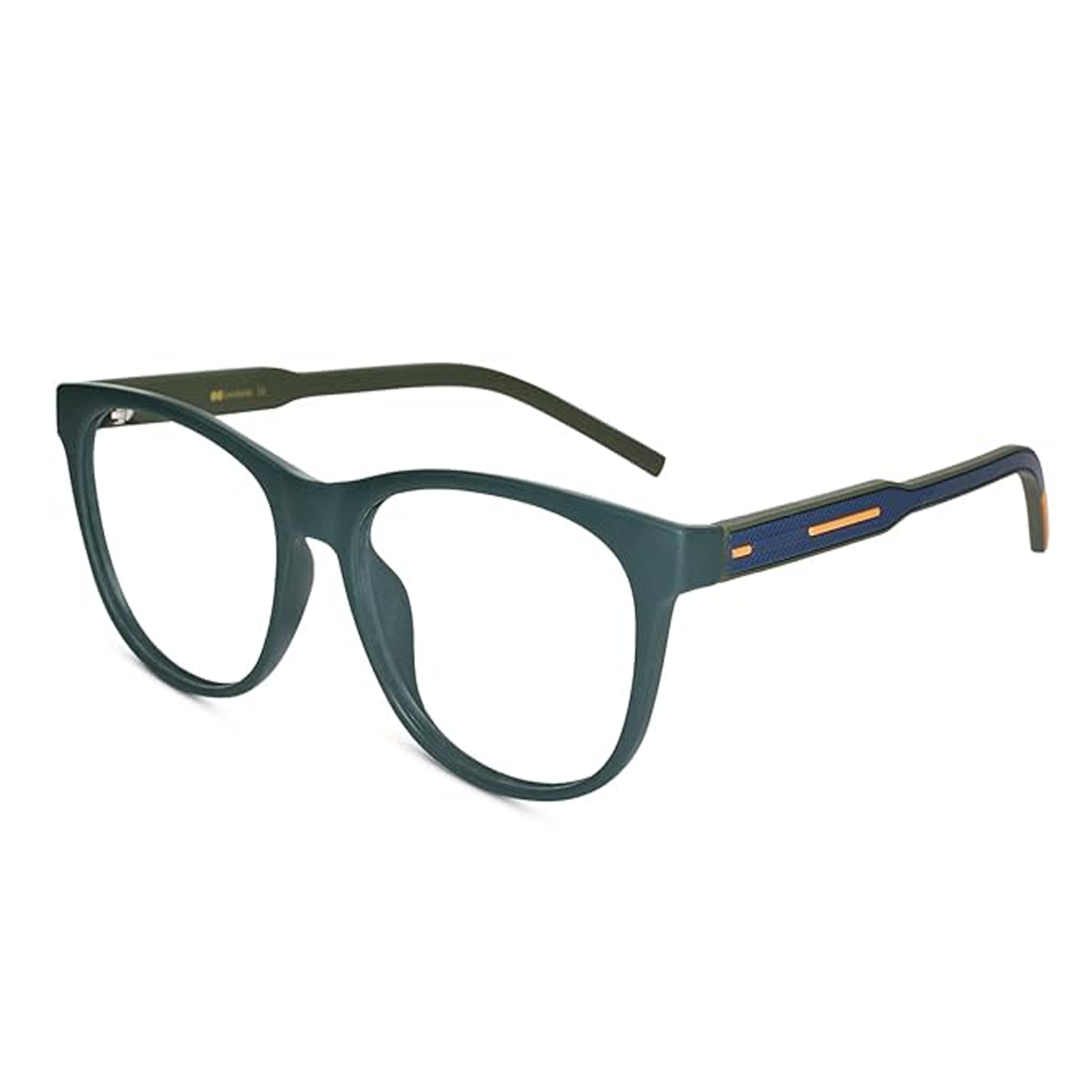 Wayfarer Blue Cut Computer Glasses For Eye Protection | UV Protection Zero Power, Antiglare & Blue Light Filter Glasses | Men & Women | Medium | L2801