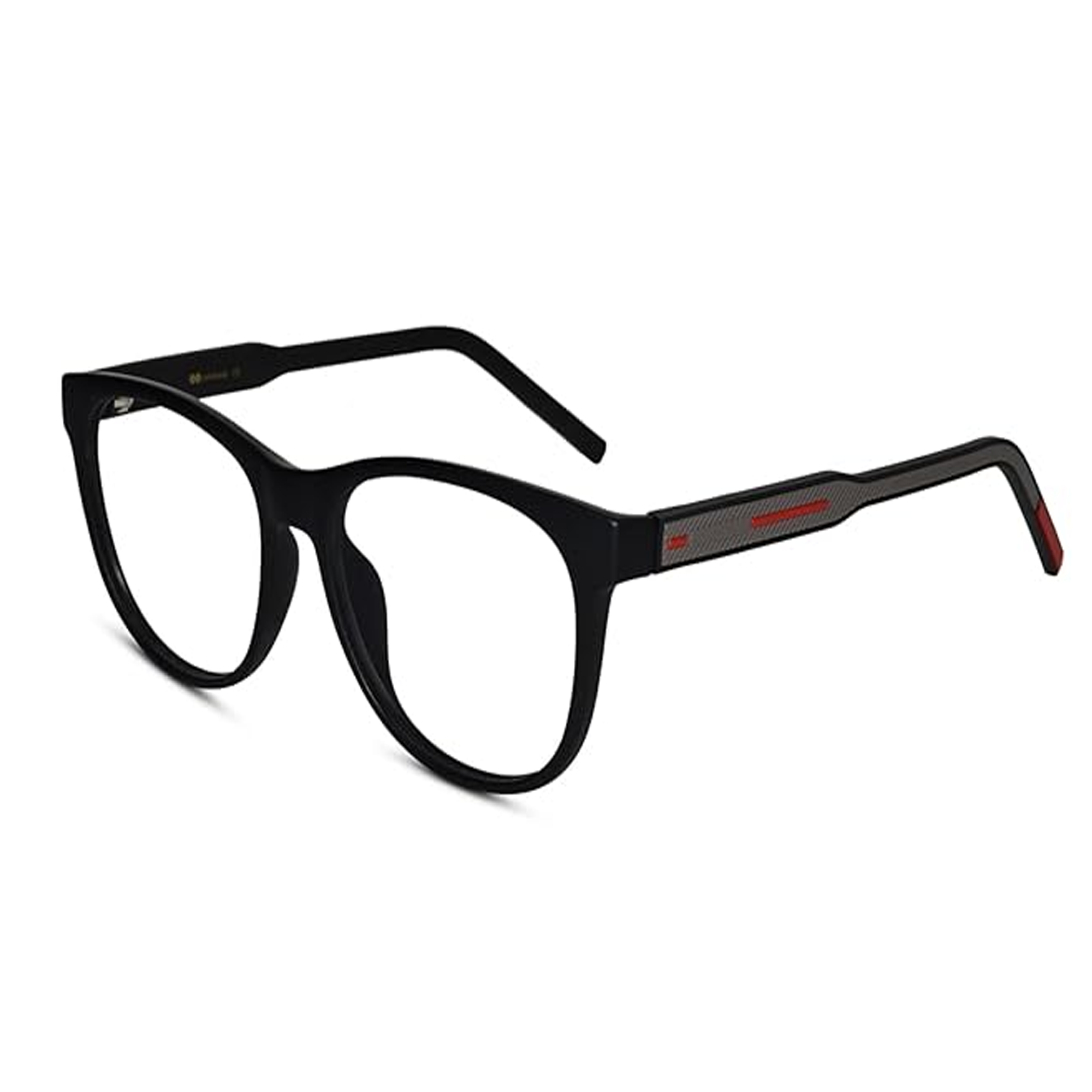 Wayfarer Blue Cut Computer Glasses For Eye Protection | UV Protection Zero Power, Antiglare & Blue Light Filter Glasses | Men & Women | Medium | L2801
