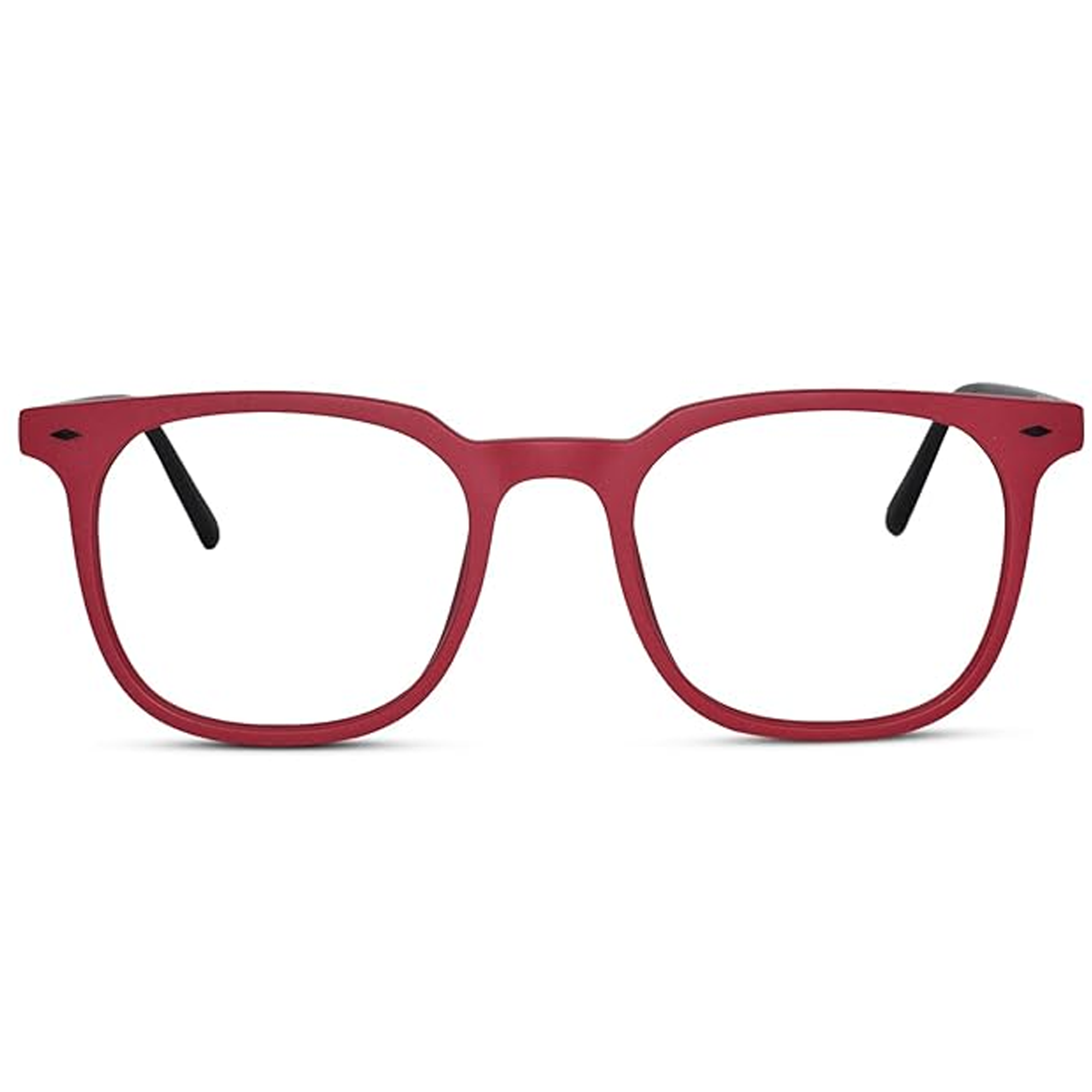 Wayfarer Blue Cut Computer Glasses For Eye Protection | UV Protection Zero Power, Antiglare & Blue Light Filter Glasses | Men & Women | Large